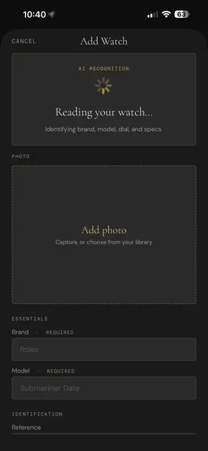 The Horology Vault screenshot 2