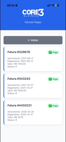 Core3Business screenshot