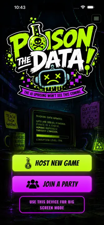 Poison the Data screenshot 1