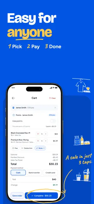 POS Salesmaster: Cash Register screenshot 2