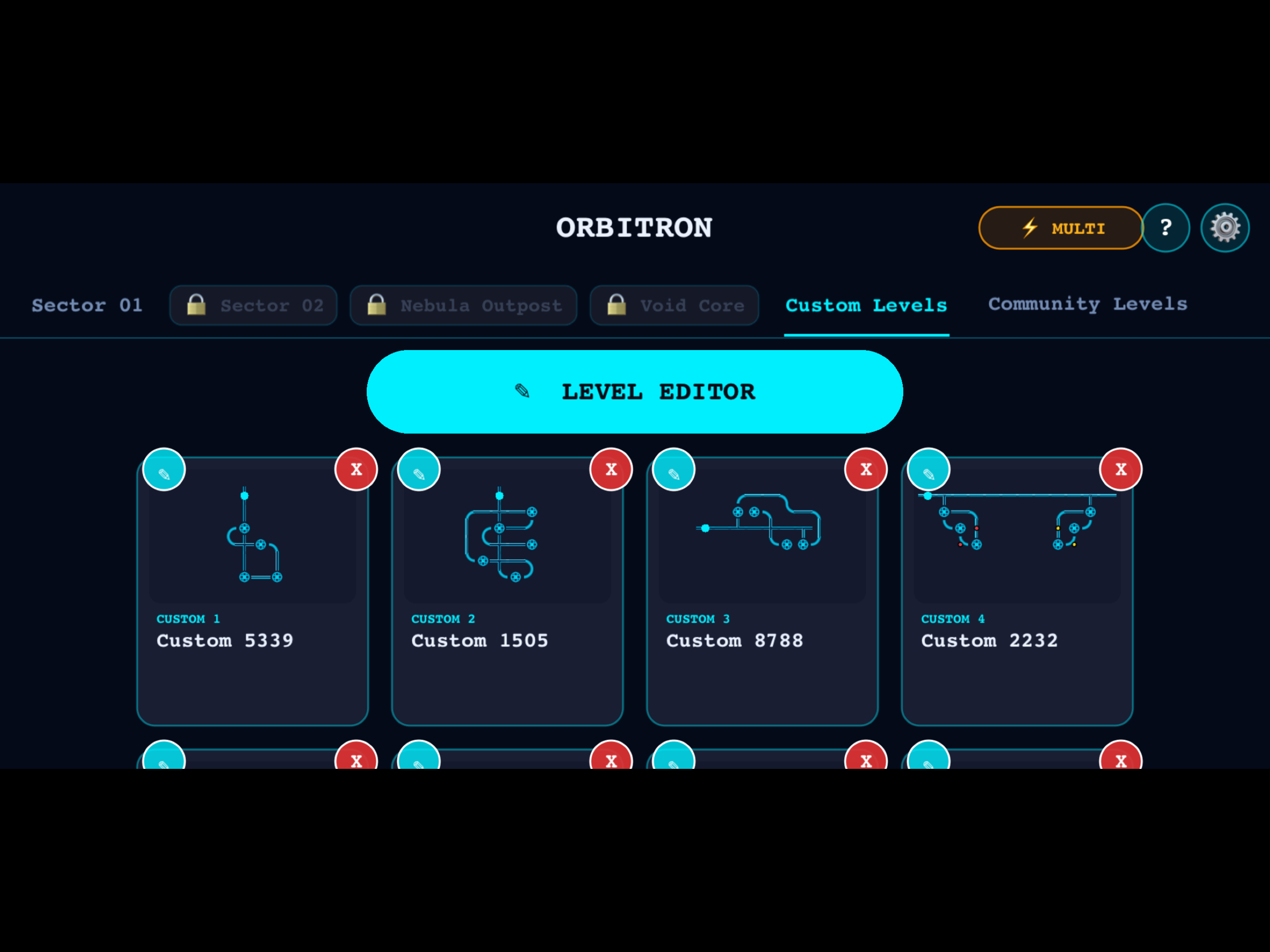 Orbitron Game screenshot 14