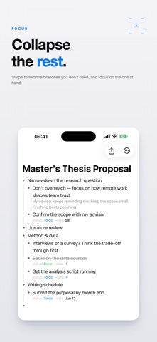 Yeliner: Outline, Notes, Tasks Screenshot 3 of 3