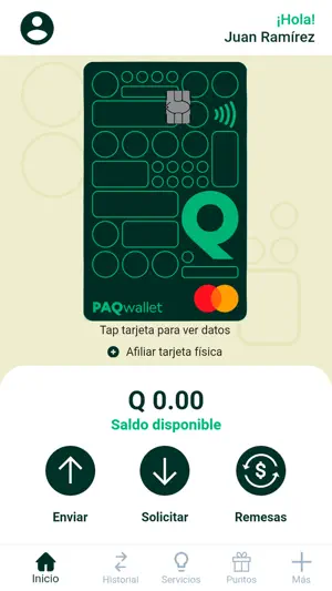 PAQ Wallet screenshot 1