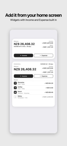 B&W Budget Screenshot 2 of 8