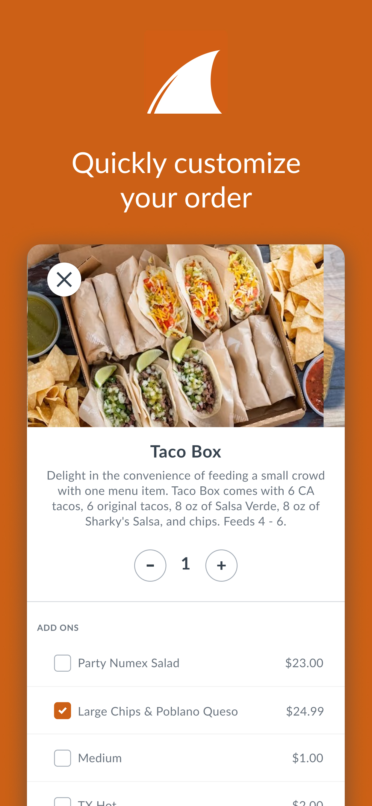 Sharky's Rewards & Ordering screenshot 2
