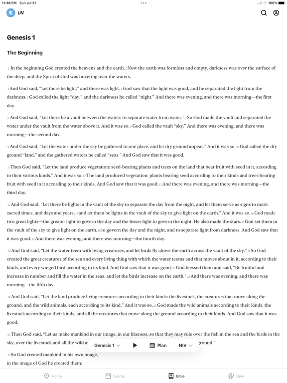 Screenshot #6 pour University Vineyard Church App