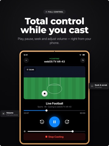 Screen Mirroring & CastConnect App Store preview screenshot 12
