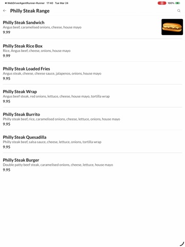App screenshot