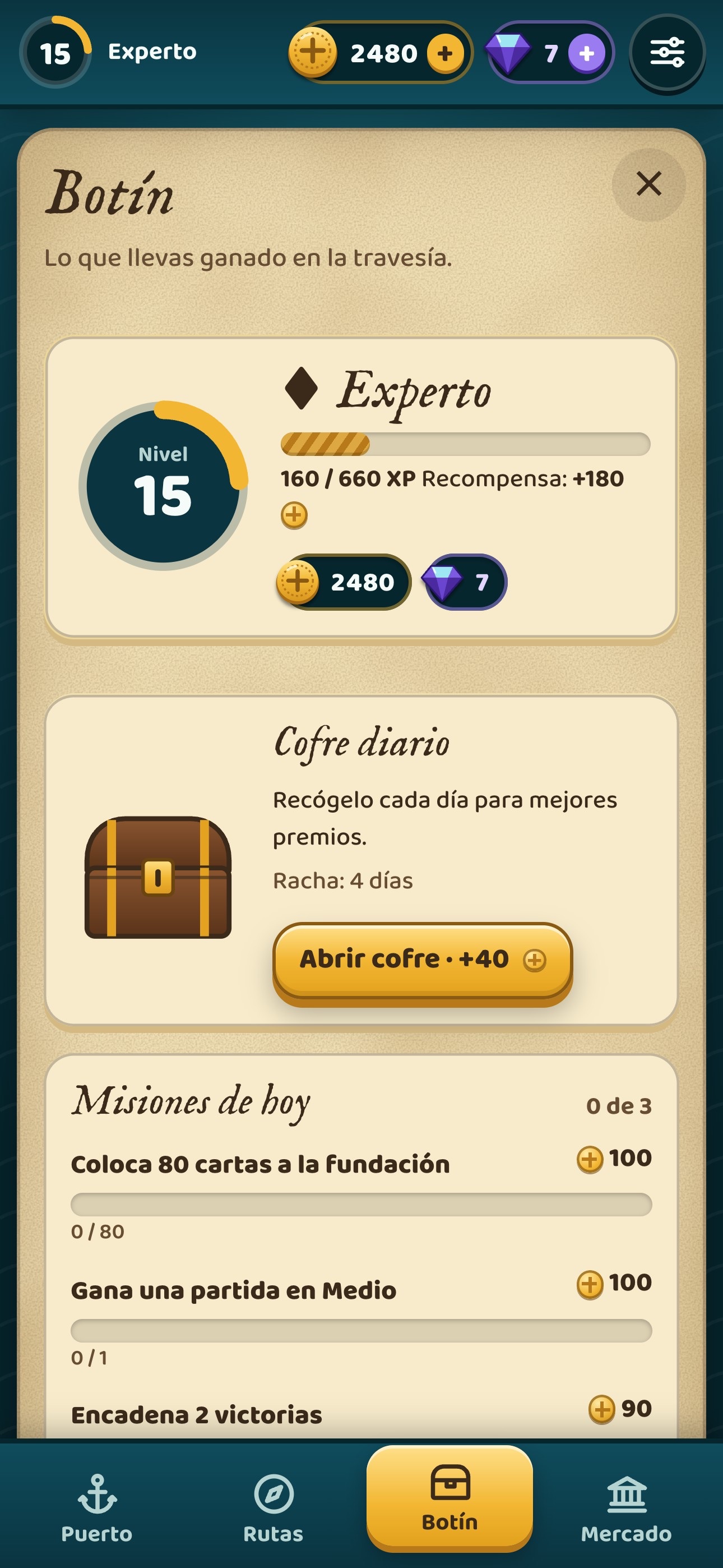 Screenshot 4 of Solitario Dorado