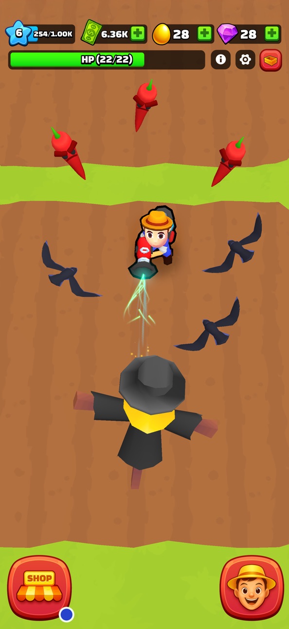 Farm Rush: Harvest Tycoon Hack screenshot 1 - iOS game interface