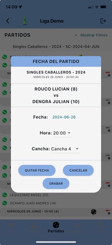 Proleague Tennis - Paddle screenshot