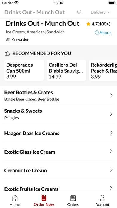 Drinks Out Munch Out Screenshot