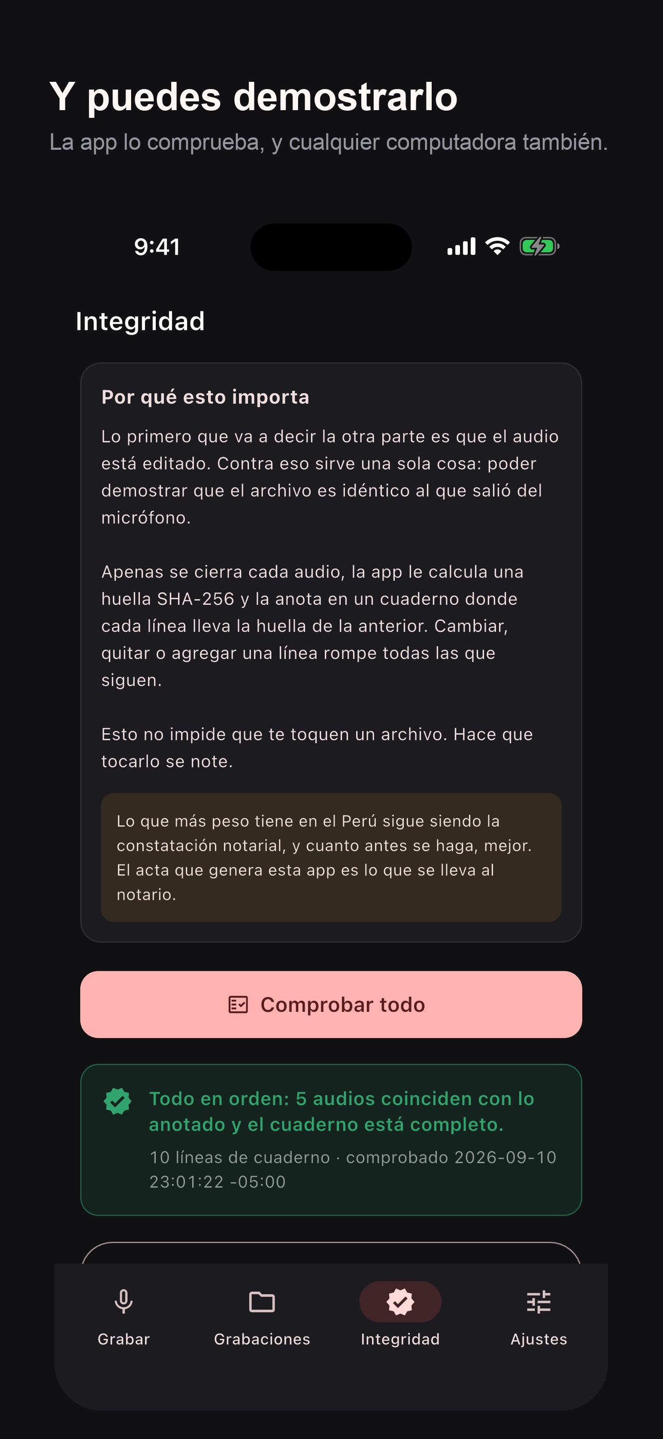 Screenshot 3 of Grabador Smart