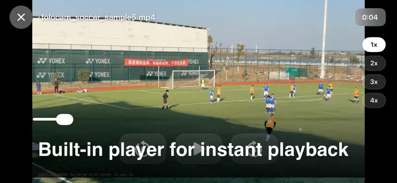 FoloCam – AI Sports Camera screenshot 5 of 5
