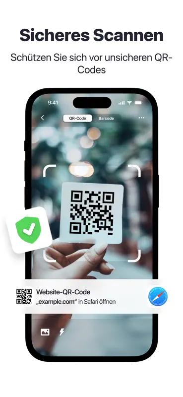 QR Code Reader＋Barcode Scanner screenshot 4 of 5
