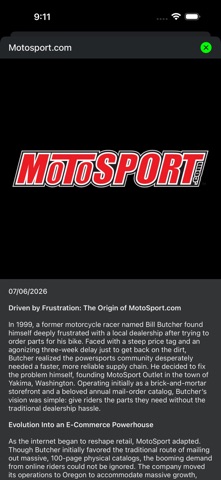 Washougal MX iPhone screenshot