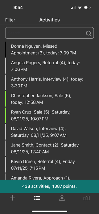 The Points System Screenshot 1 of 4