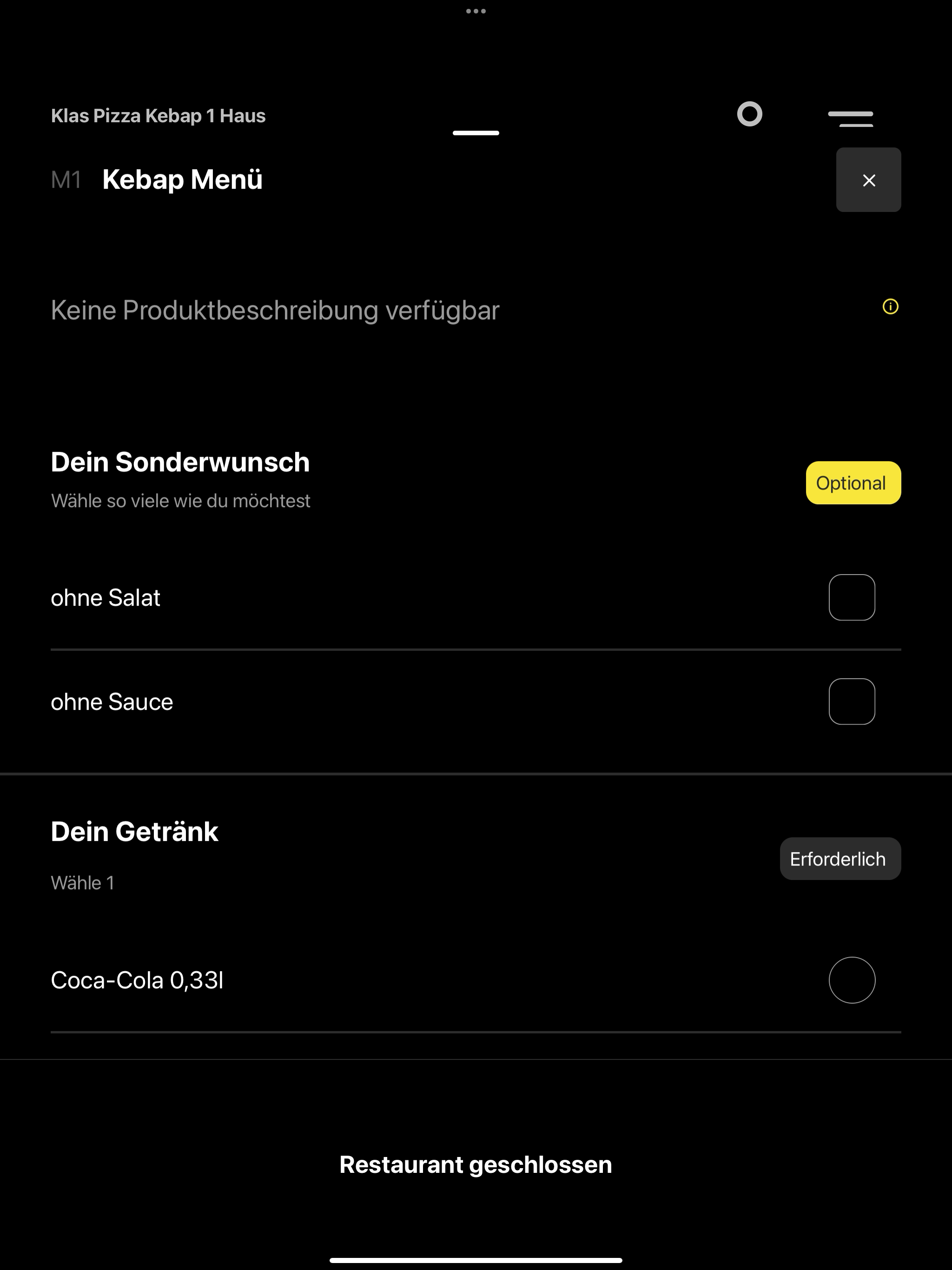 Klas Pizza Kebap 1 Haus Friedb
