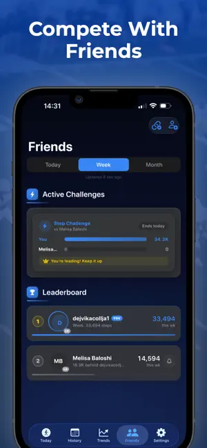 Steps - Pedometer & Fit screenshot 4