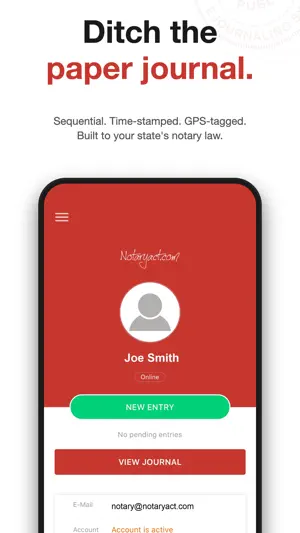 NotaryAct - Electronic Journal screenshot 3