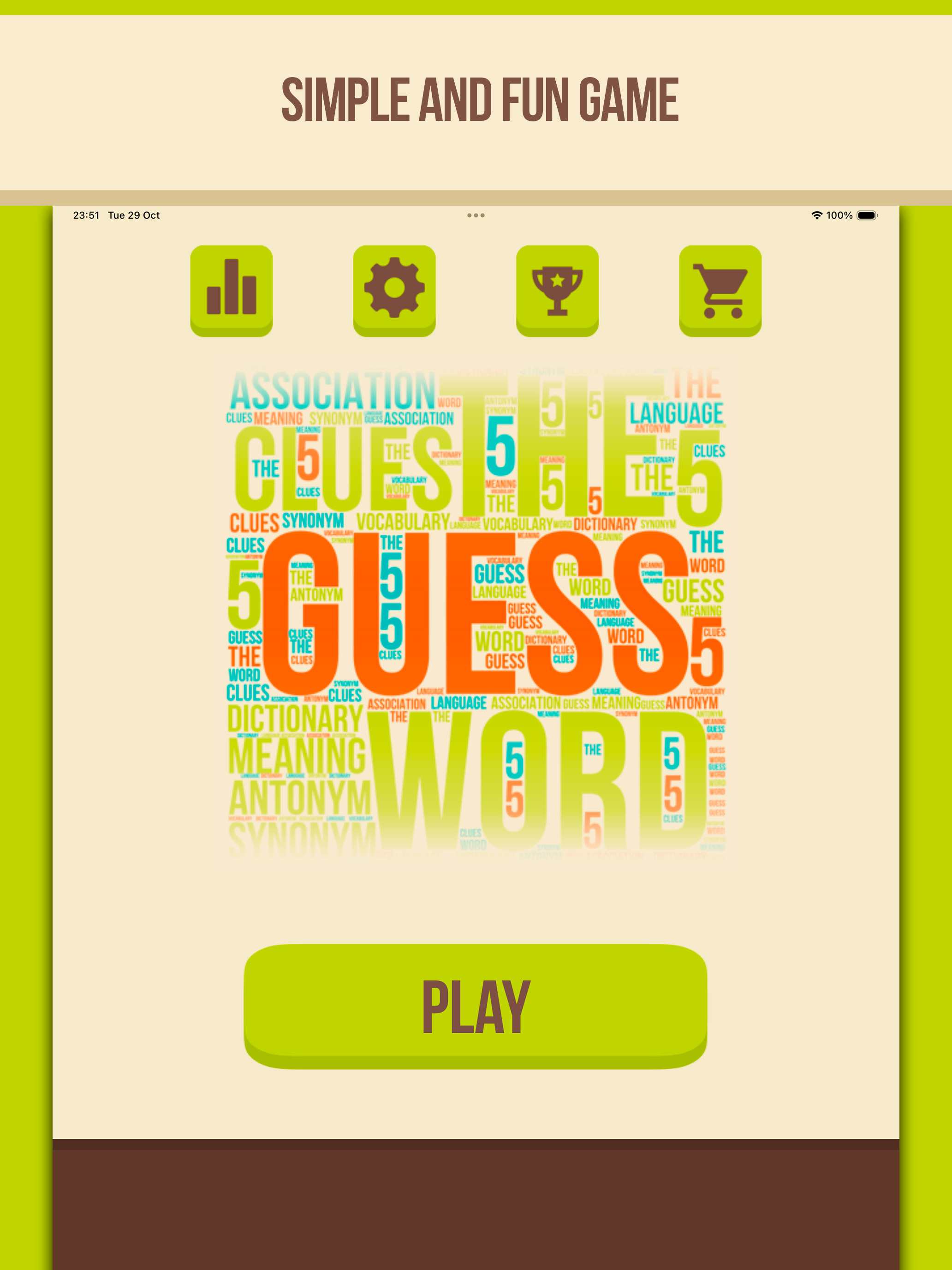 Guess the Word - 5 Clues Alias screenshot 9