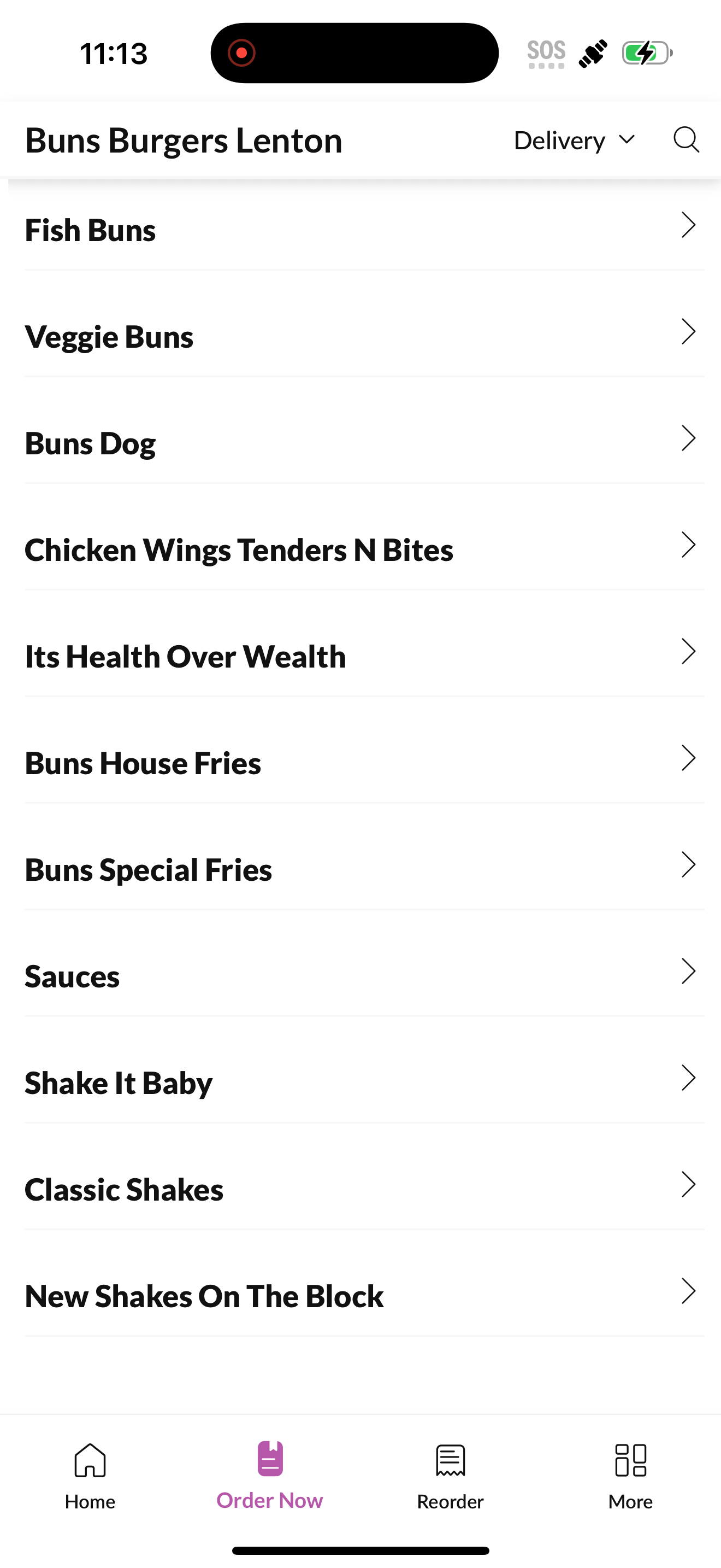 Buns Burgers Lenton screenshot 3