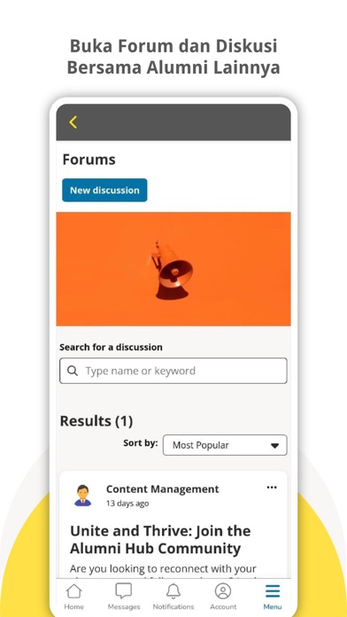 Alumni FEB UI Hub Screenshot