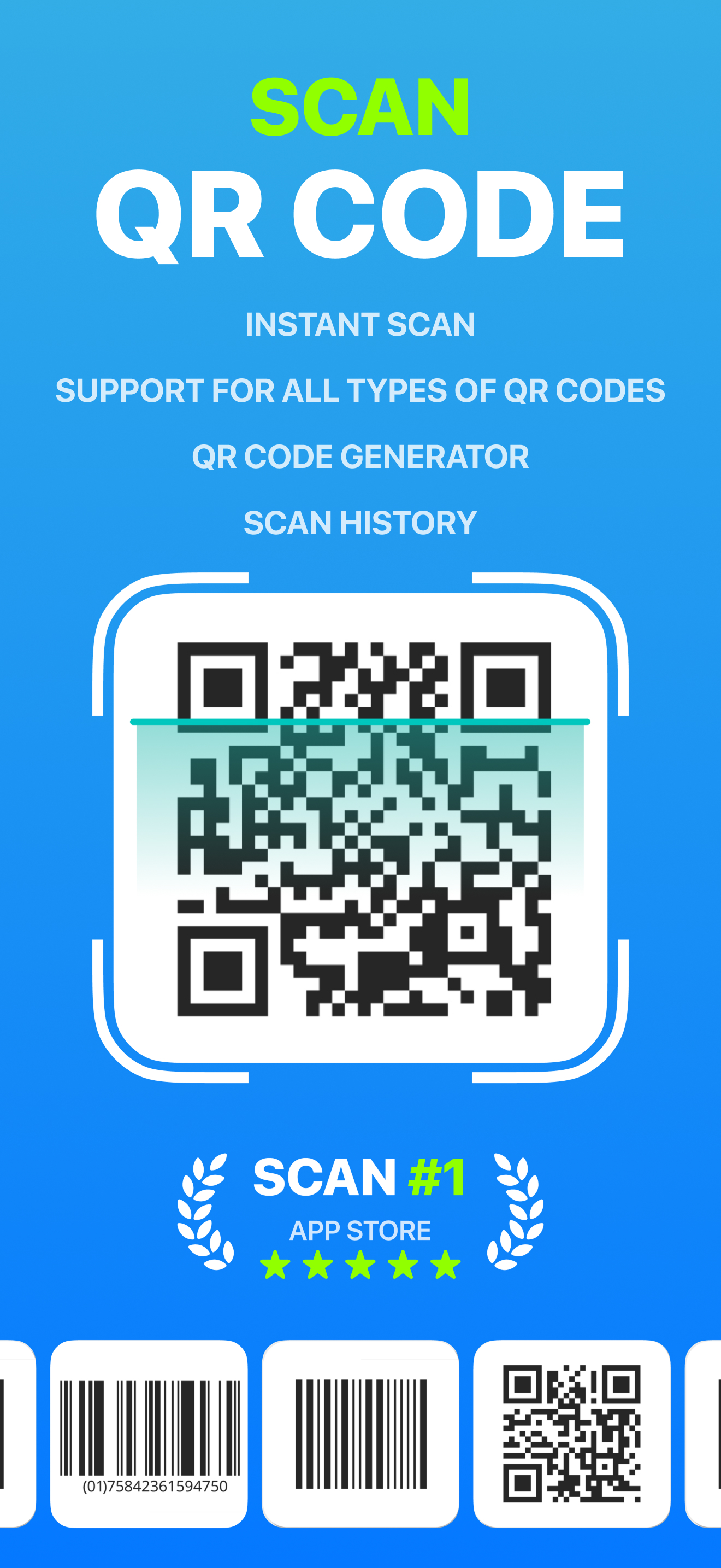 QR Code Scanner & Generator ++