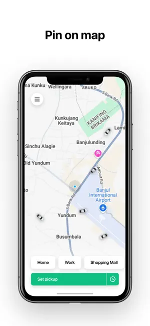 Gamride: Gambia Taxi screenshot 1