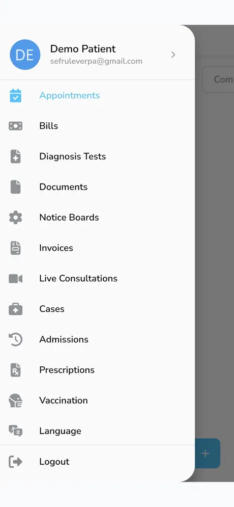Hospitalar365 screenshot 2