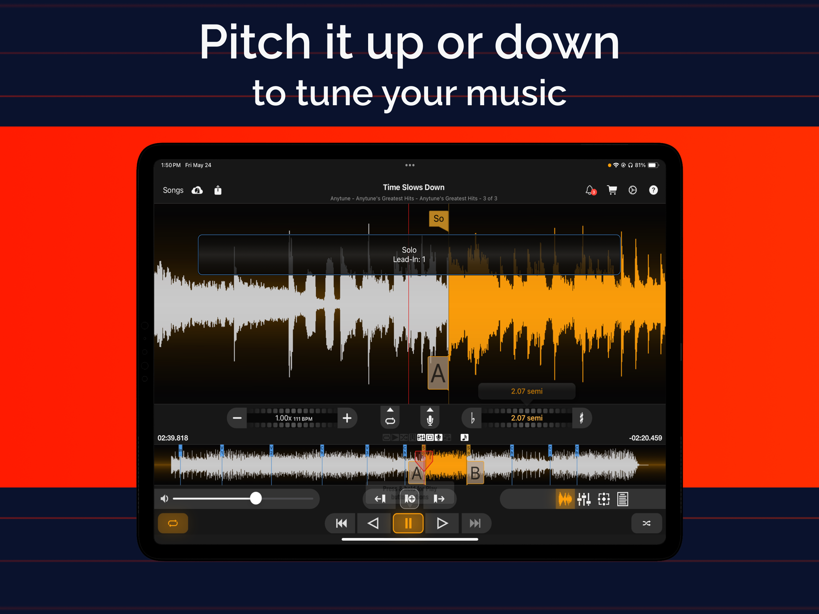 Anytune Pro: Music Trainer 