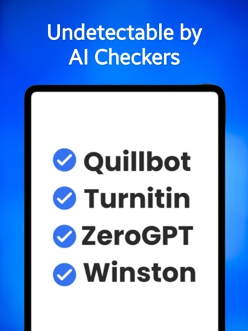 Humanize AI & Paraphrase Tool iPad screenshot