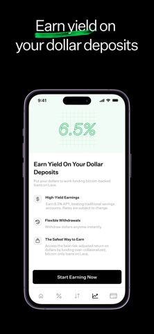 Lava: Bitcoin Finance Screenshot 6 of 10