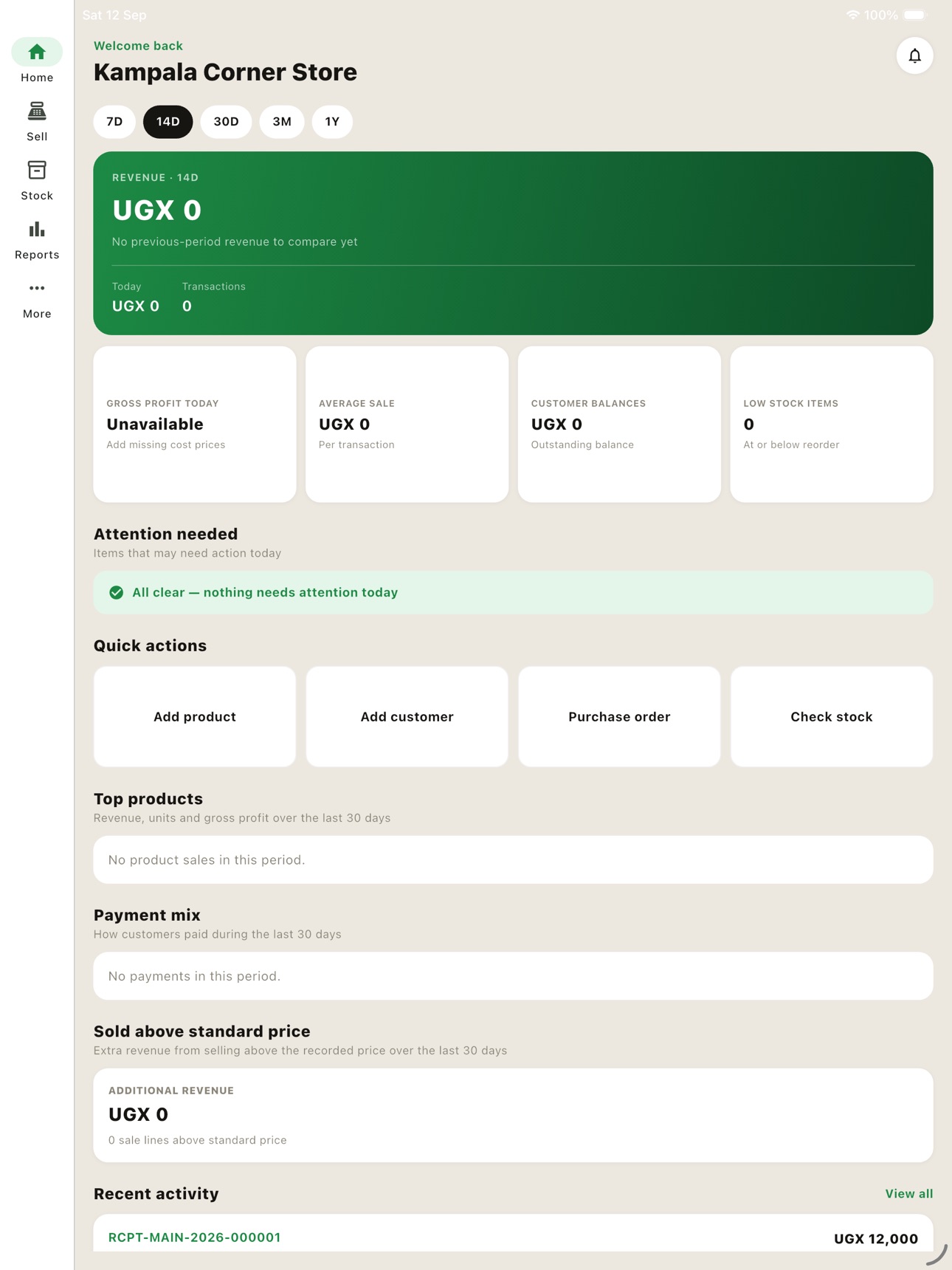 Screenshot 4 of PointFlux POS & Inventory
