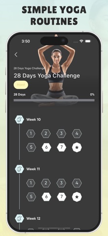 Yoga for Beginner Weight Loss iPhone screenshot