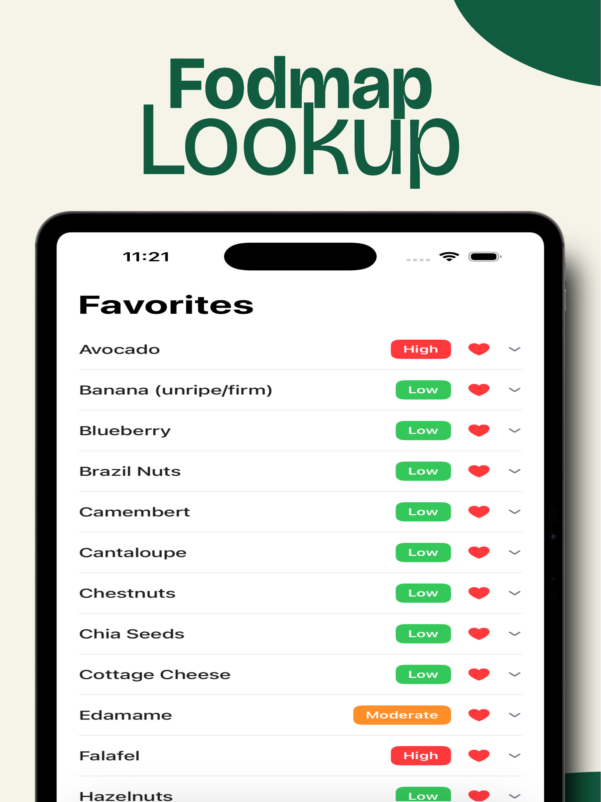 FODLY: FODMAP Diet Lookup IBS screenshot 7