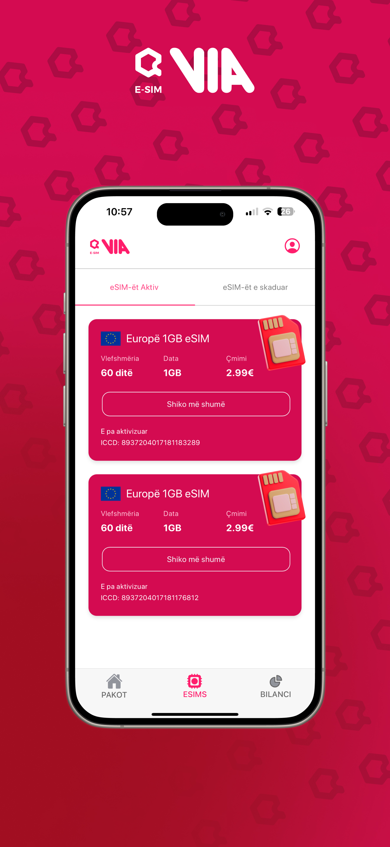 VIA eSIM