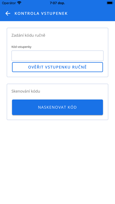SimpleTicket.cz Screenshot