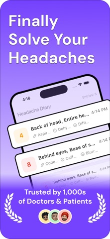 Headache Tracker - HeadMap screenshot