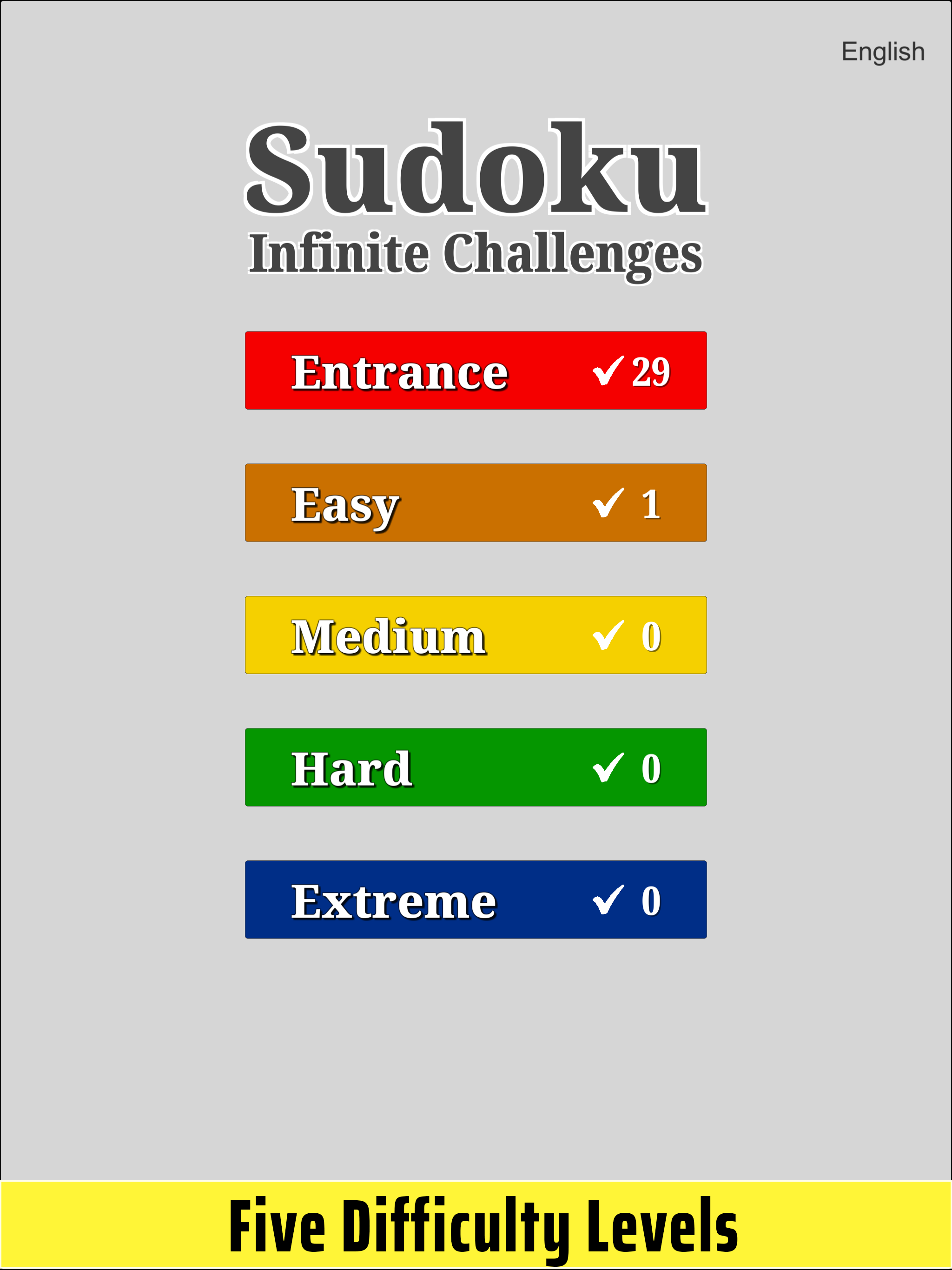 Sudoku - Infinite Challenges screenshot 16