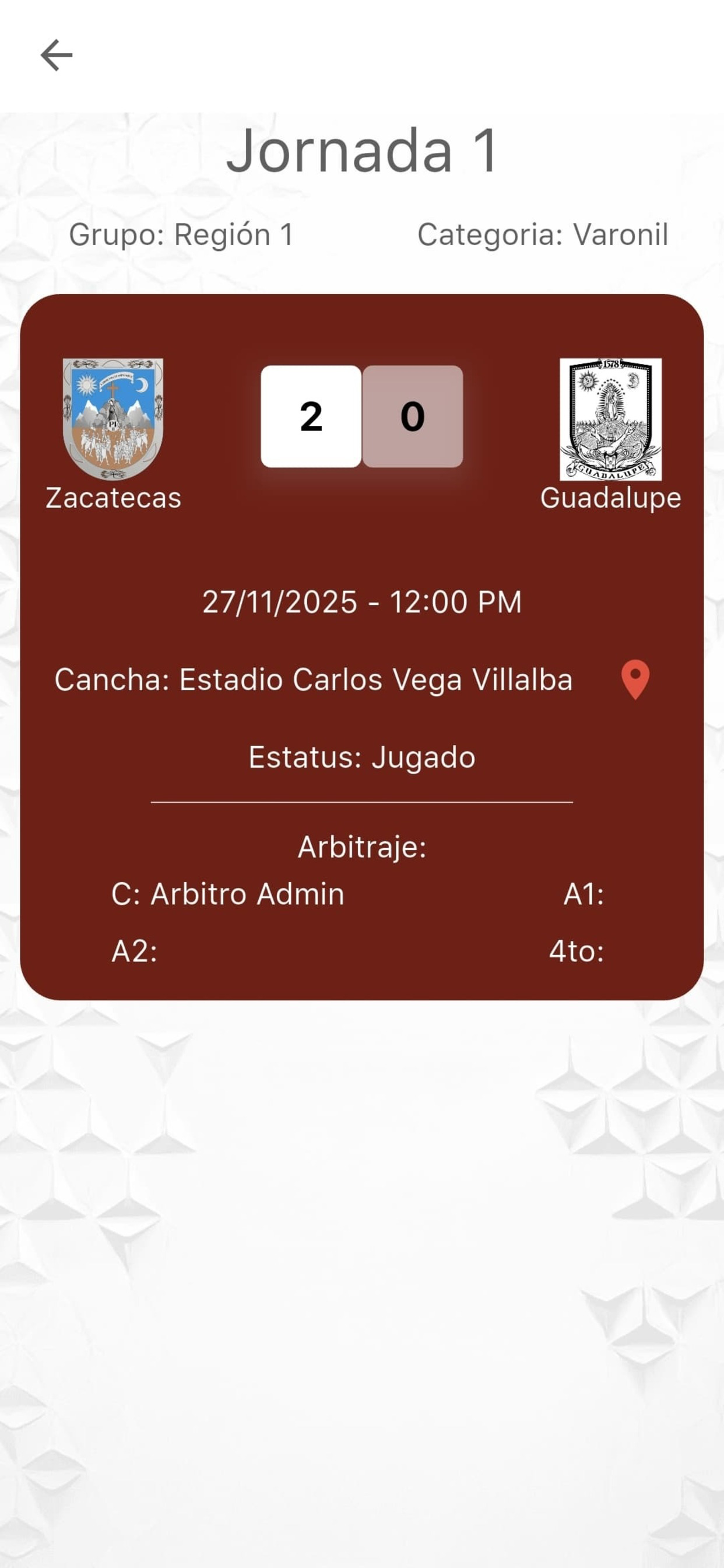 Copa por el Bienestar screenshot 4