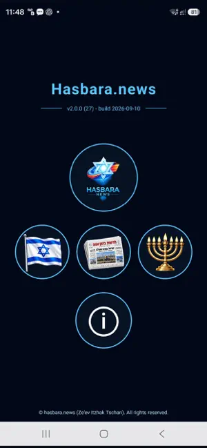 Hasbara.news screenshot 1