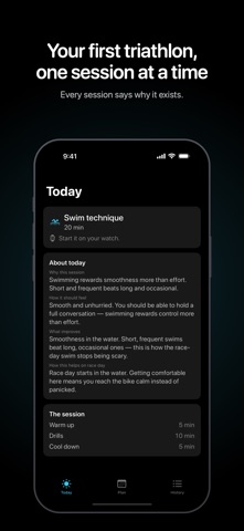 Try - Your Triathlon Coach screenshot 1
