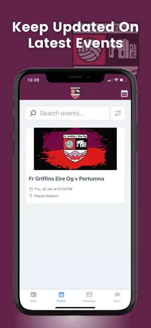 Fr Griffins Eire Og GAA screenshot 3