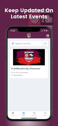 Fr Griffins Eire Og GAA Screenshot 3 of 3