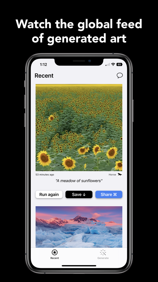 #3. Dall E 3 AI Generator - Mirage (iOS) By: Bacchus Labs