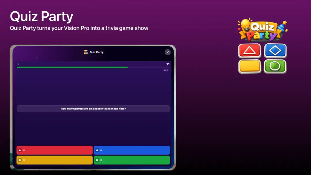Screenshot #1 pour Quiz Party - Trivia Show