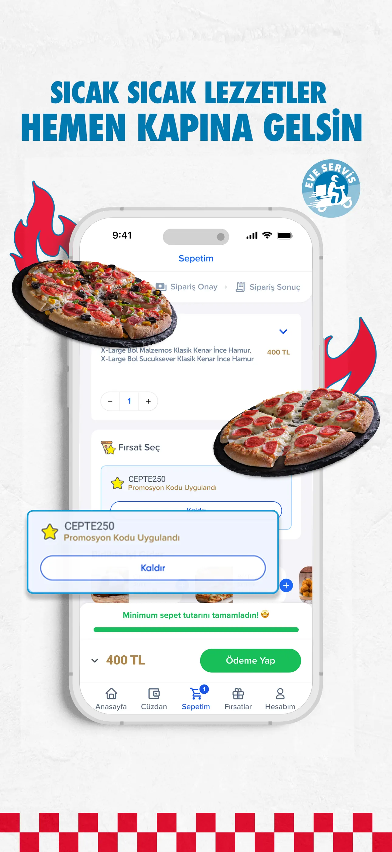 Domino's Pizza Türkiye 스크린샷 3