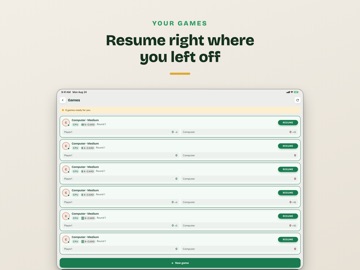 9 Card Golf: Golf Card Game iPad screenshot