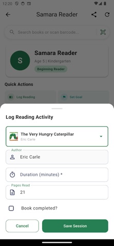 Pagine: Book & Reading Tracker Screenshot 6 of 10
